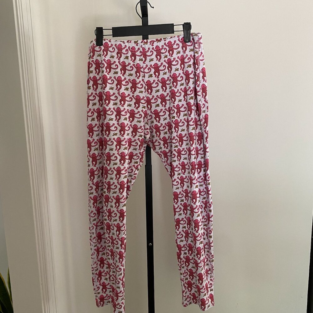 Roller Rabbit - Monkey Pajama Pant - Pink